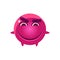 Mischievous Round Character Emoji