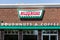 Mishawaka - Circa August 2018: Krispy Kreme Signage and Logo. Krispy Kreme has a loyal following for their doughnuts I