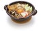 Miso nikomi udon, japanese noodle hotpot dish