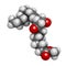 Misoprostol abortion inducing drug molecule. Prostaglandin E1 PGE1 analogue also used to treat missed miscarriage, induce labor.