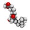 Misoprostol abortion inducing drug molecule. Prostaglandin E1 PGE1 analogue also used to treat missed miscarriage, induce labor.