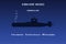 The missing Indonesian submarine KRI Nanggala 402. Missing submarine info-graphic