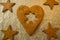 The missing piece - Gingerbread heart jigsaw-puzzle