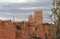 A Mission among the cactus, Abo Pueblo, New Mexico