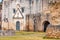 Mission Conception entrance - example of Spanish Colonial Architecture - UNESCO site