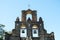 Mission Espada in San Antonio Missions National Historic Park, Texas on a bright sunny day