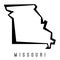 Missouri geometric map