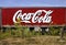 Missouri, United States, circa 2016 - coca-cola semi delivery trailer truck on route 66 united states