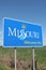 Missouri Welcome Sign