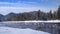 Mist above the Snowy Mountain River