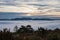 Mist hanging over Verdon Gorge, Gorges du Verdon in French Alps, Provence,France