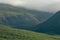 Mist Over the Valleys Near Tralee, County Kerry