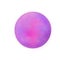 Misterious illustration of the isolated purple and pink planet on the white background. A part of the amazing universe.