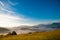 Mistic Fog in the Carpathian Mountains