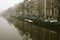 Misty Amsterdam morning