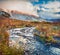 Misty autumn morning on the Patara Enguri river