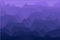 Misty Canyon Mountains Landscape Background. Wavy Pattern. Gradation Gradient