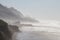 Misty Cliff and Ocean Beach, Florence, Oregon