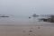 Misty coast at Ballintoy Harbour, Ballycastle