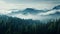 Misty Forest In The Mountains: A Breathtaking 8k National Geographic Photo