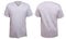 Misty Grey V-Neck shirt design template