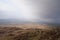 Misty moorland in North England Lake District, Cumbria