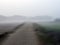 Misty morning in the Bengal countryside in Sundarbans jungle area, West Bengal