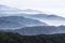 Misty Ridges San Gabriel Mountains Los Angeles California