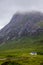 Misty scottish scenery in glencoe