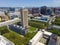 MIT aerial view, Cambridge, Massachusetts, USA