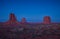 Mitten Buttes in Monument Valley