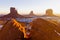 The Mittens and Merrick Butte, Monument Valley National Park, Ut