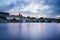 Mittlere bridge over Rhine river, Basel, Switzerland.