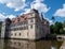 Mitwitz Water castle in Thuringia Germany