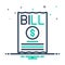 Mix icon for Billing, account and budget