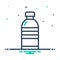 Mix icon for Bottle, container and water