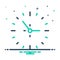 mix icon for Clock, around the  clock and time