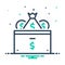 Mix icon for Deposits, credited and money