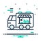 Mix icon for Food Truck, restaurant and catering