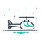 Mix icon for Helicopter, chopper and transportation