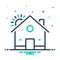 mix icon for House, residence and homestead