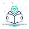 Mix icon for Reader, reciter and textbook