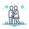 Mix icon for Romantic, amorous and couple