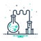 mix icon for Science, forensis and formula