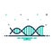 Mix icon for Strand, dna and genetic