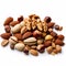 Mix nuts almonds, hazelnuts, walnuts