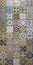 Mix pattern mosaic tiles