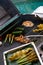 Mix plate menu & x28;grill fish , prawn ,calamary and sate lilit& x29;