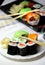 Mix of sushi specialties