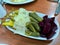 Mix of Turkish Pickles with Beet, Hot Green Pepper, Cabbage, Sauerkraut and Cucumber
